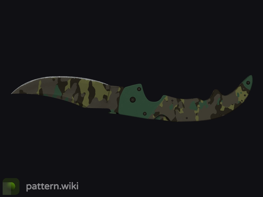 Falchion Knife Boreal Forest seed 968