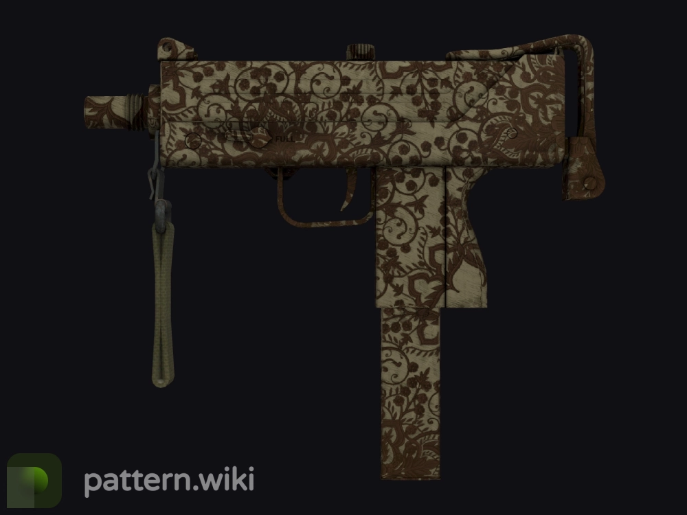 MAC-10 Sienna Damask seed 258