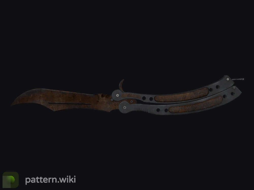 Butterfly Knife Rust Coat seed 488