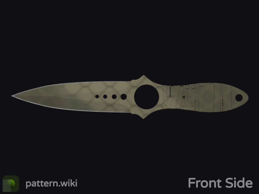 Skeleton Knife Safari Mesh seed 427