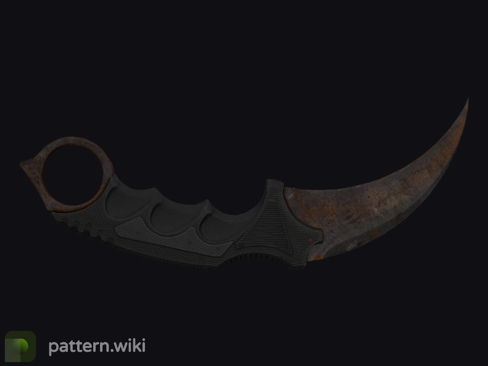 Karambit Rust Coat seed 525