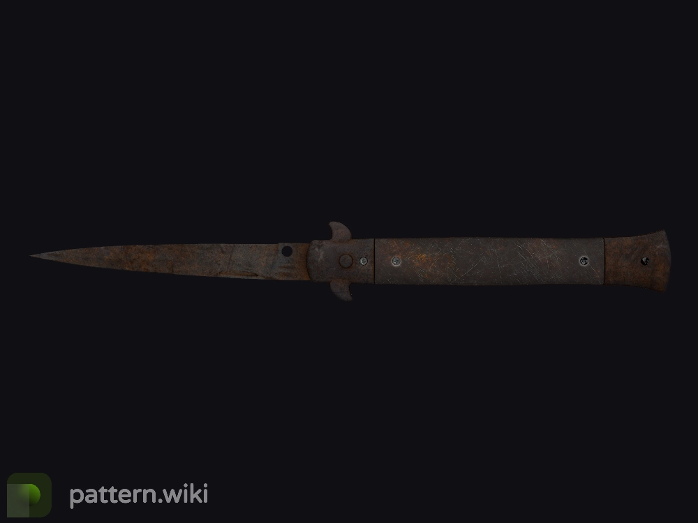 Stiletto Knife Rust Coat seed 33