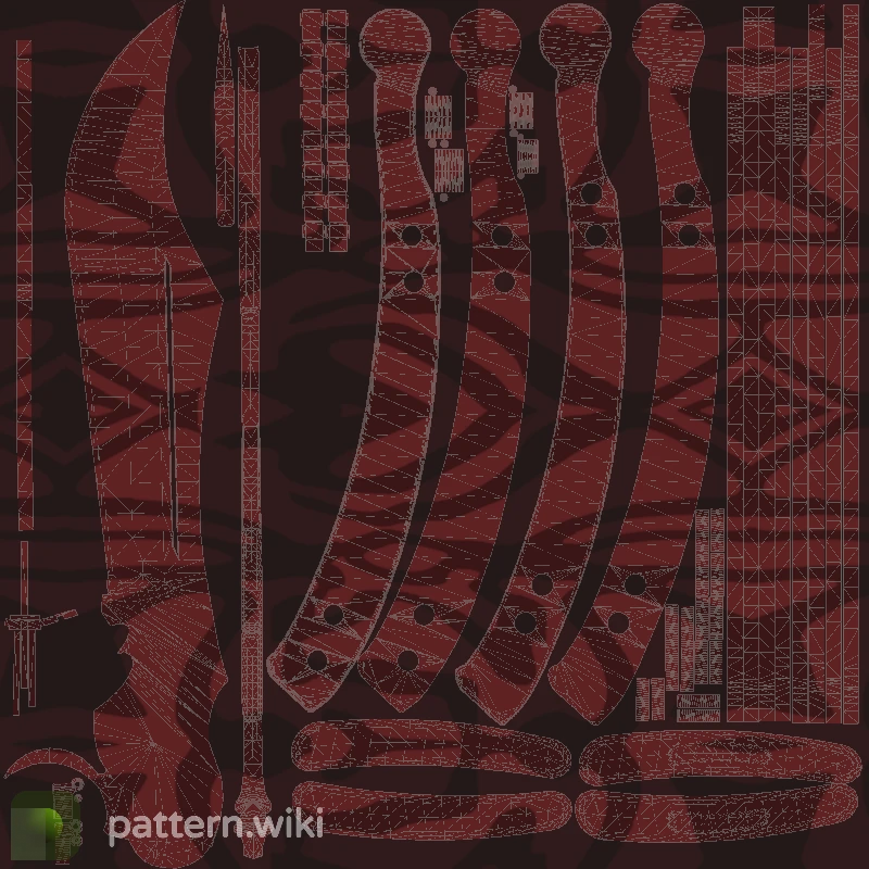 Butterfly Knife Slaughter seed 897 pattern template