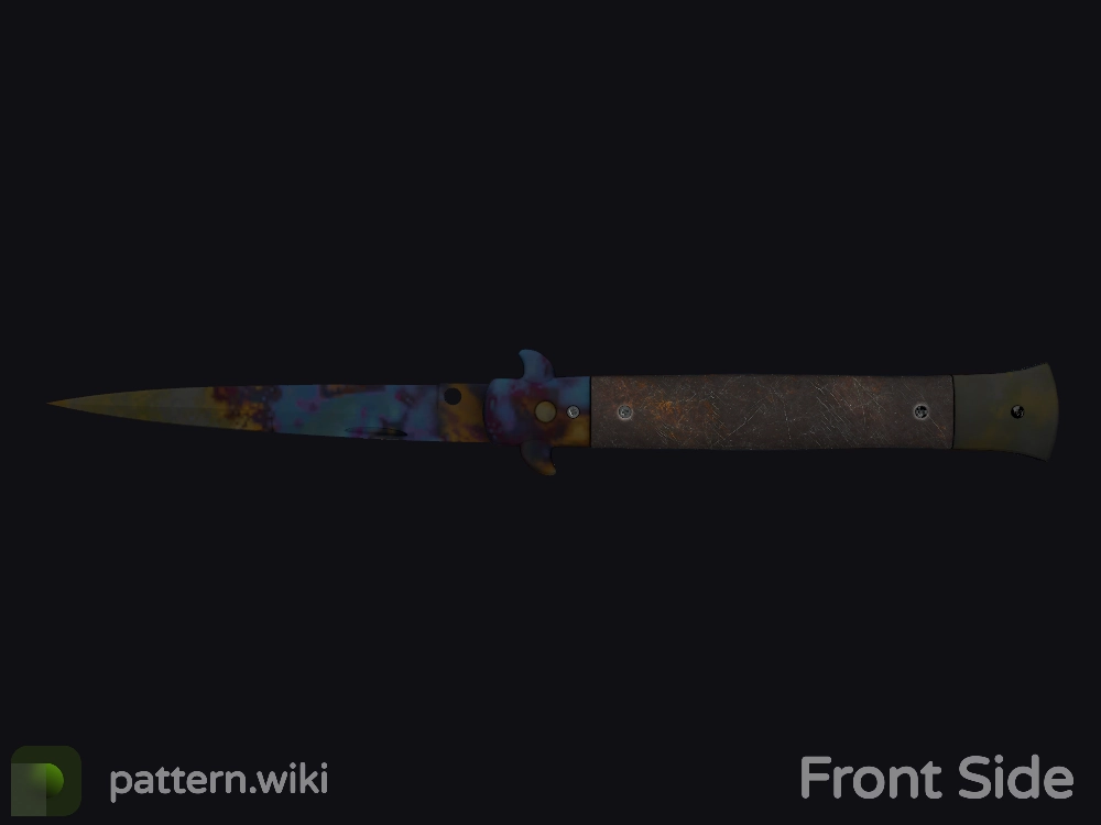 Stiletto Knife Case Hardened seed 417