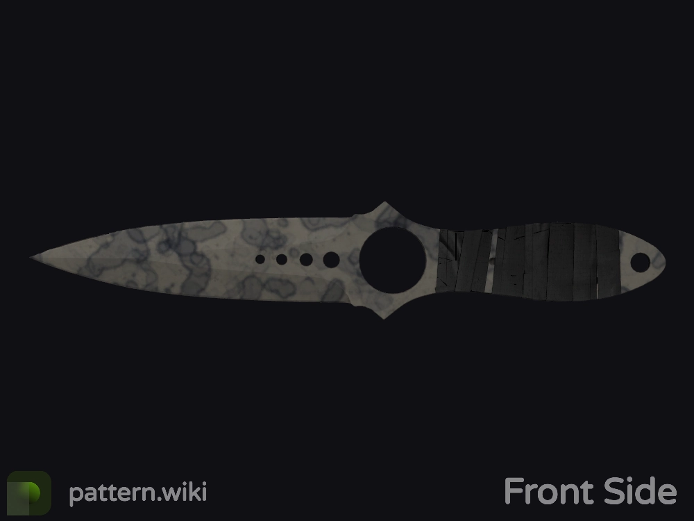 Skeleton Knife Stained seed 73