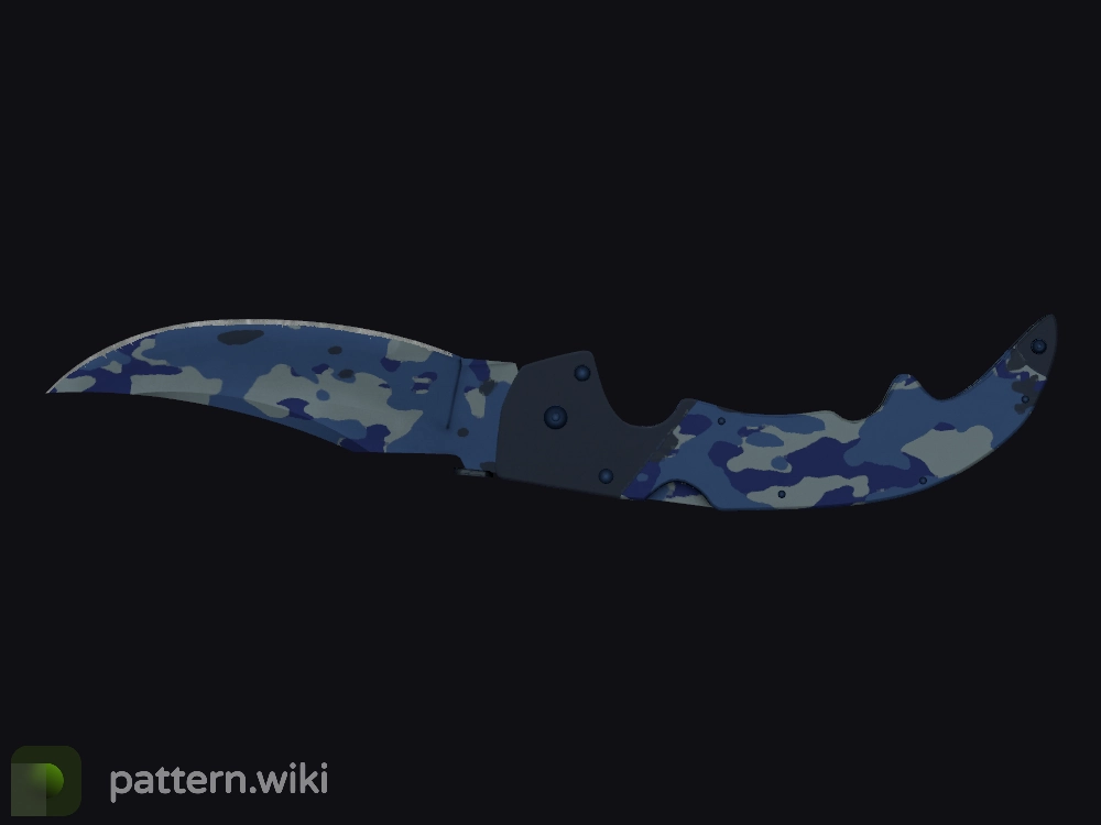 Falchion Knife Bright Water seed 789