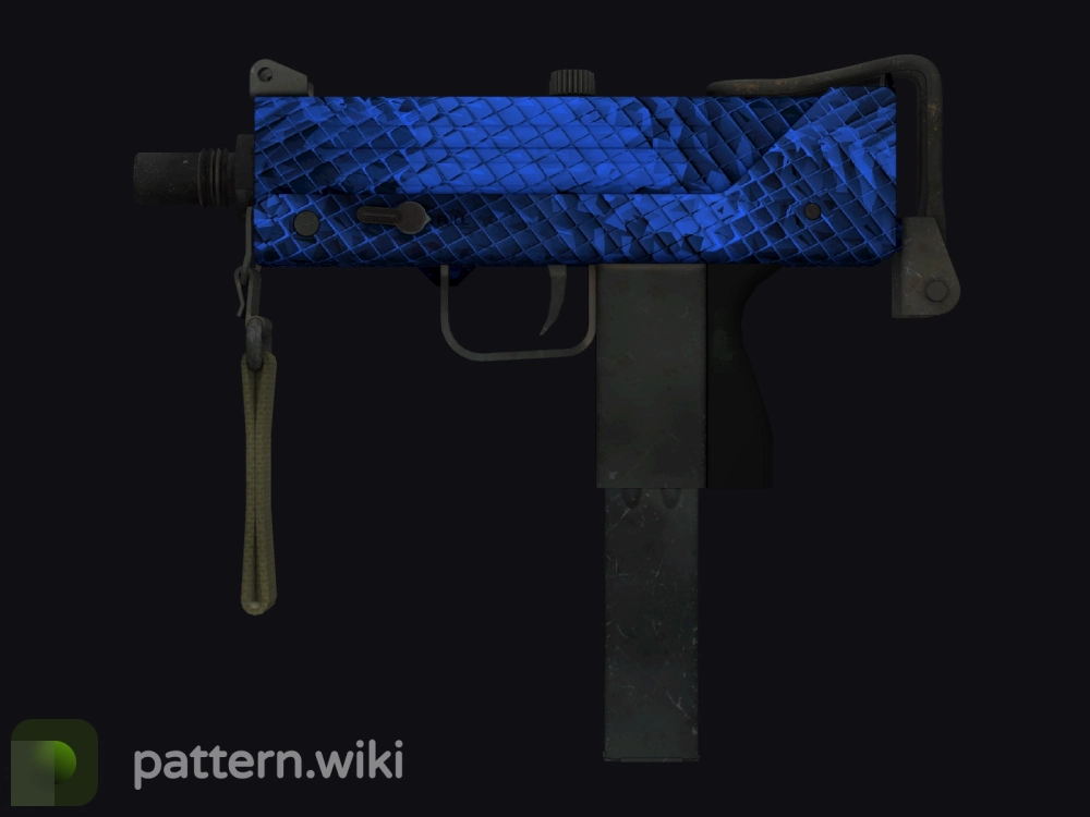 MAC-10 Lapis Gator seed 780