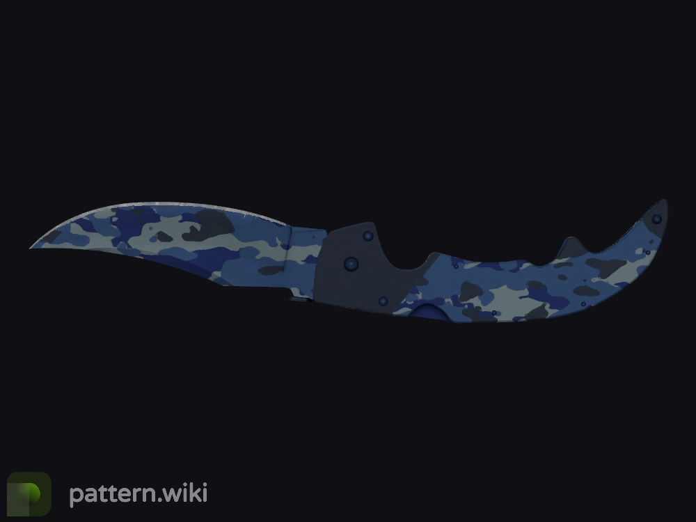 Falchion Knife Bright Water seed 19