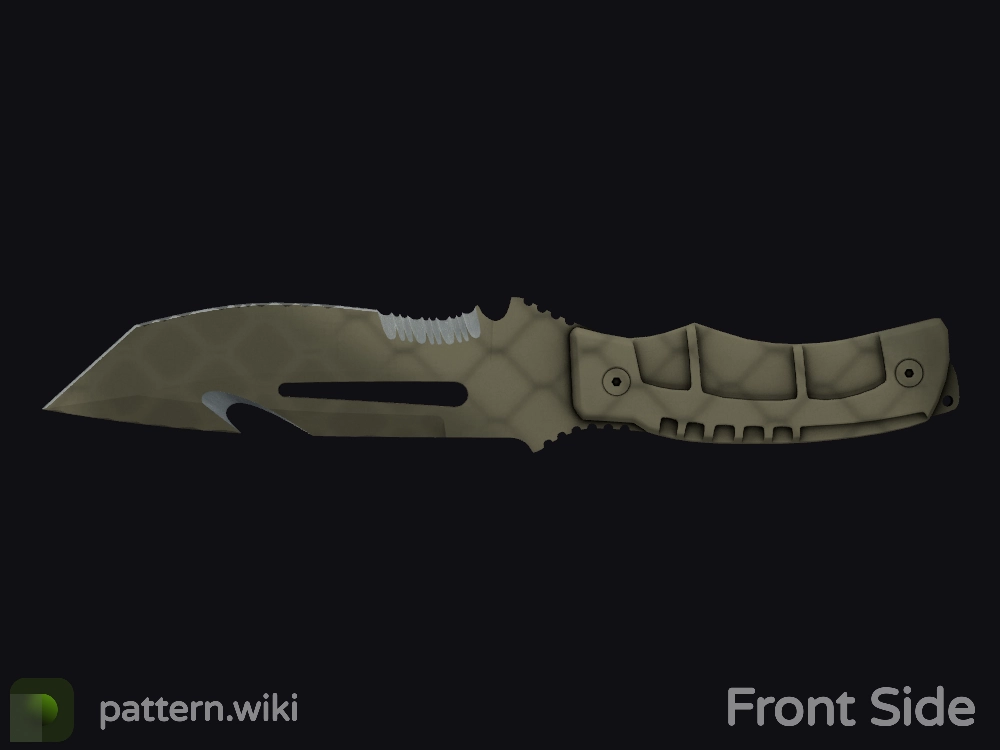 Survival Knife Safari Mesh seed 864