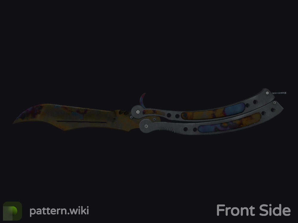 Butterfly Knife Case Hardened seed 956