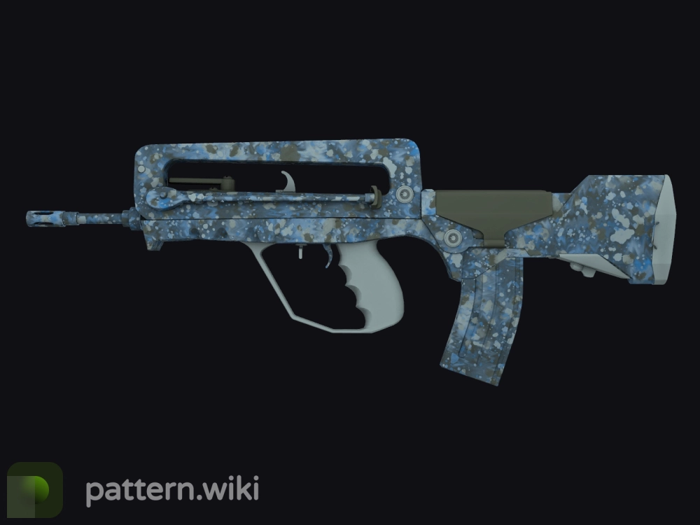 FAMAS Cyanospatter seed 837