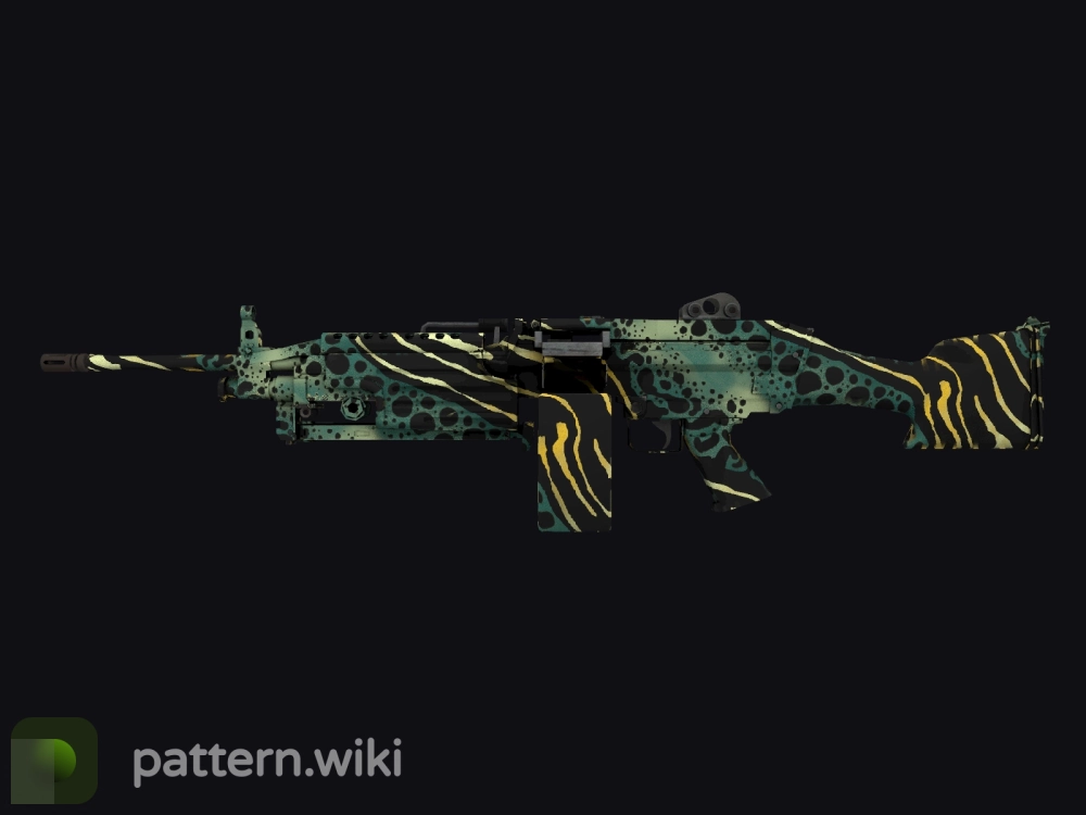 M249 Emerald Poison Dart seed 817