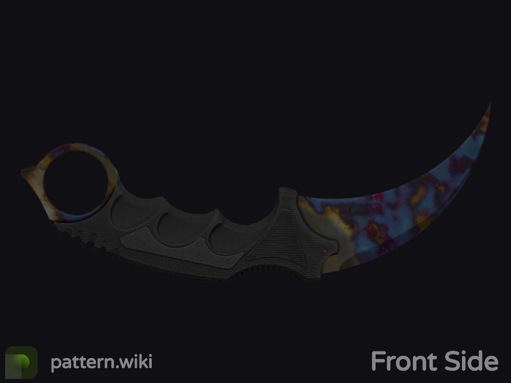 Karambit Case Hardened seed 472