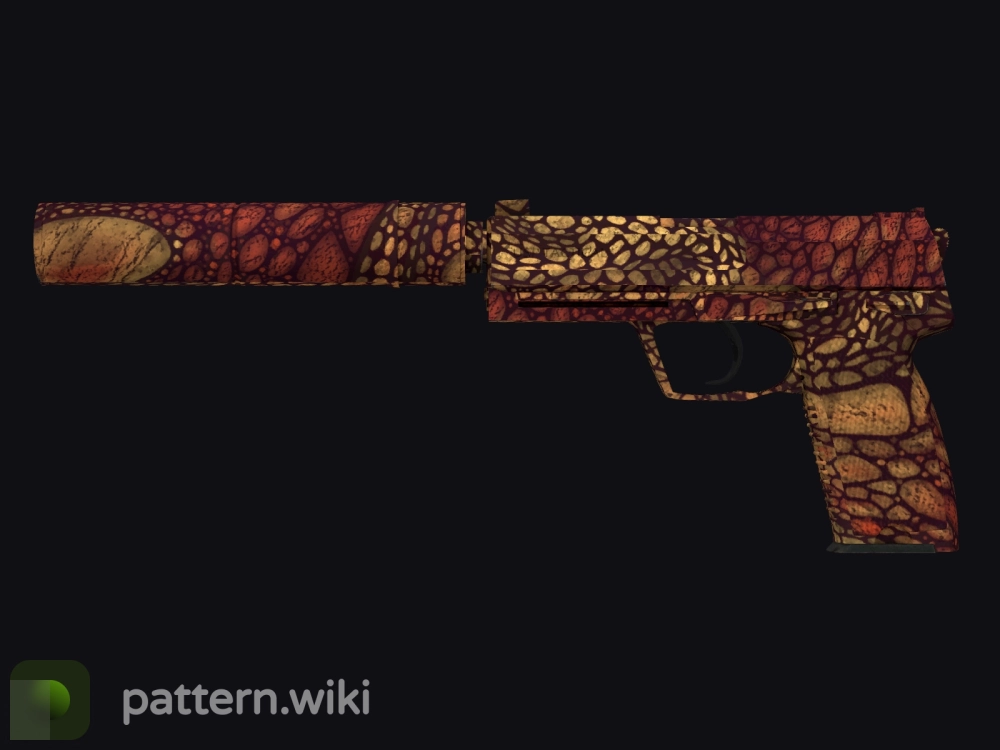 USP-S Orange Anolis seed 749