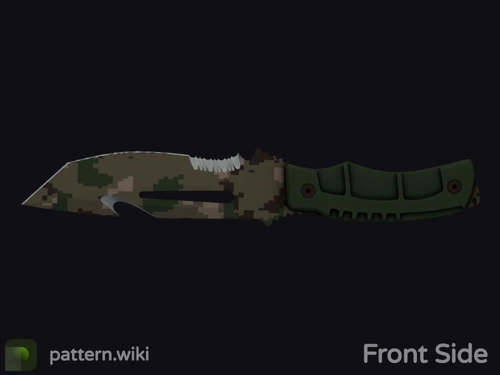 Survival Knife Forest DDPAT seed 418