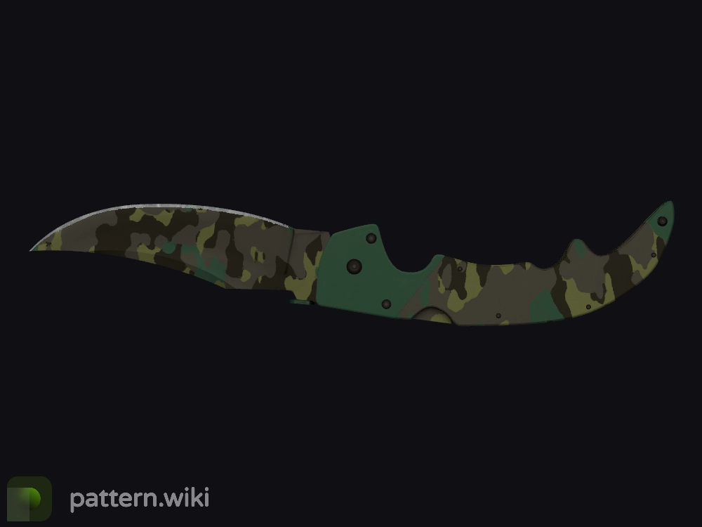 Falchion Knife Boreal Forest seed 921