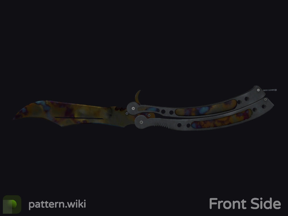 Butterfly Knife Case Hardened seed 383