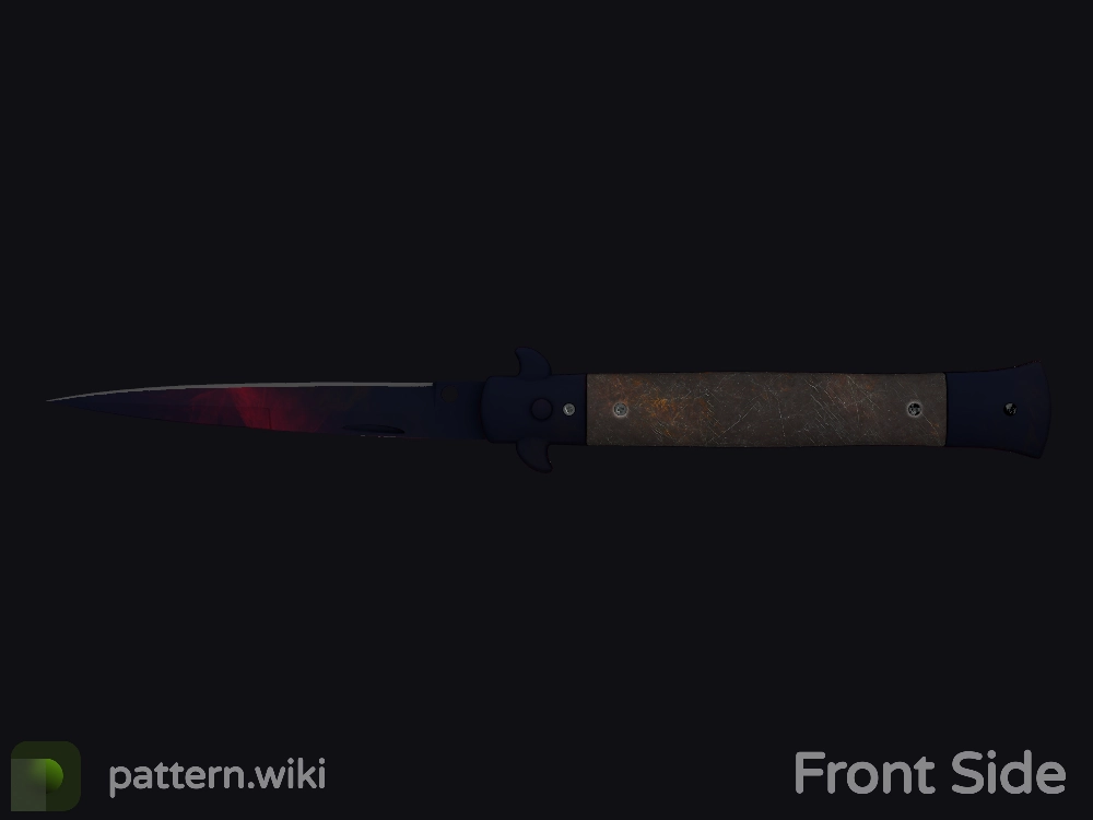 Stiletto Knife Doppler seed 887