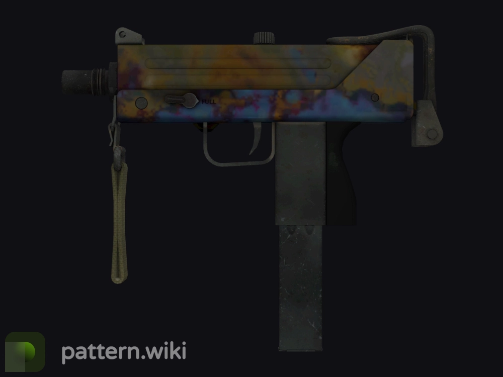 MAC-10 Case Hardened seed 495