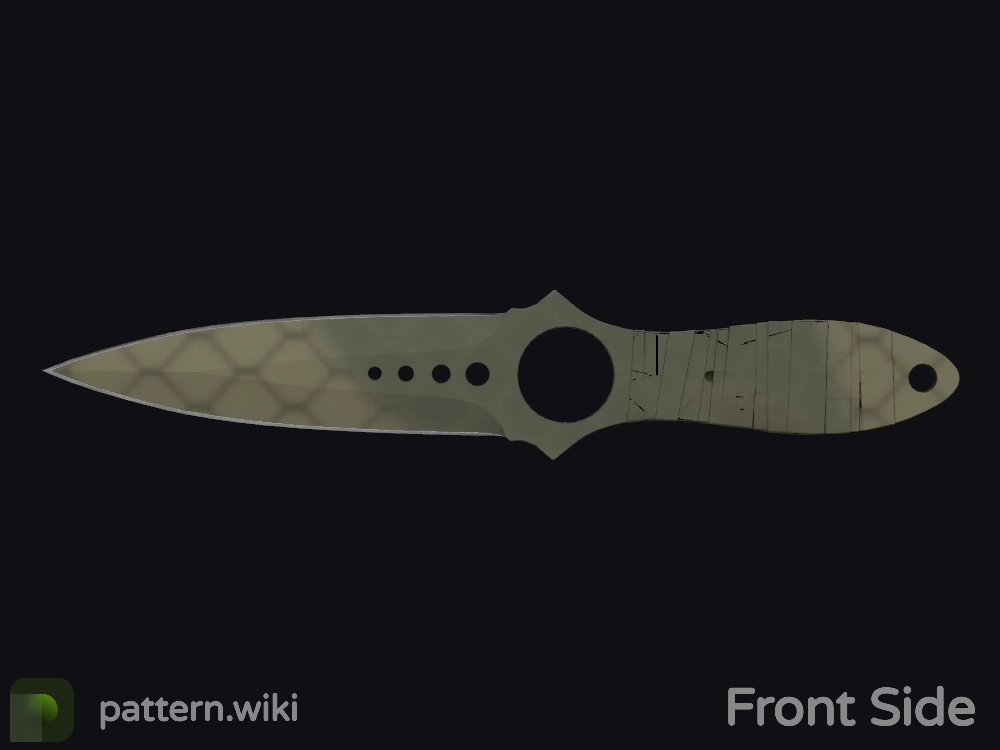 Skeleton Knife Safari Mesh seed 426