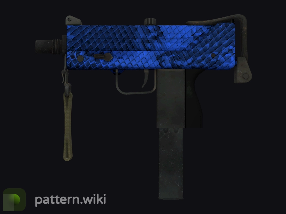 MAC-10 Lapis Gator seed 552