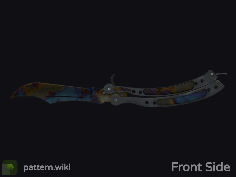 Butterfly Knife Case Hardened seed 883