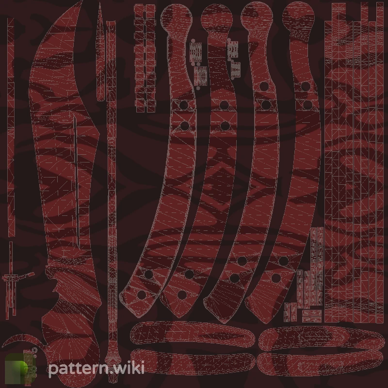 Butterfly Knife Slaughter seed 812 pattern template