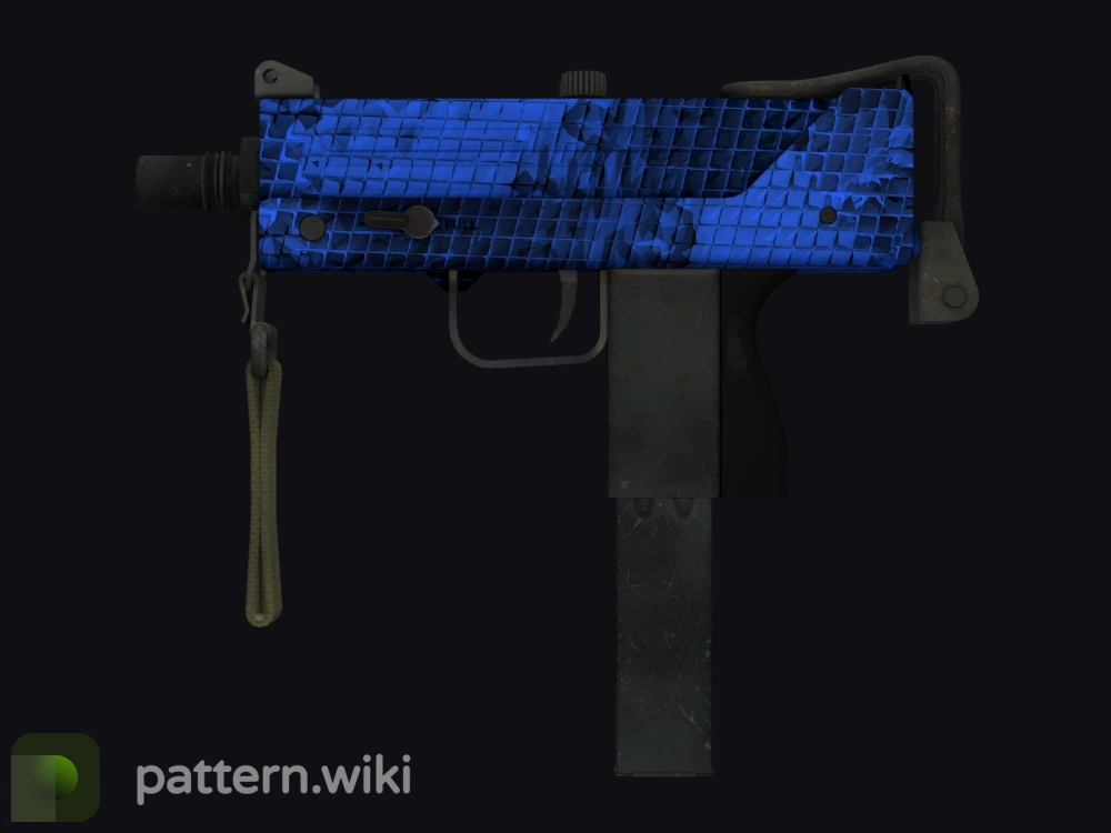 MAC-10 Lapis Gator seed 435