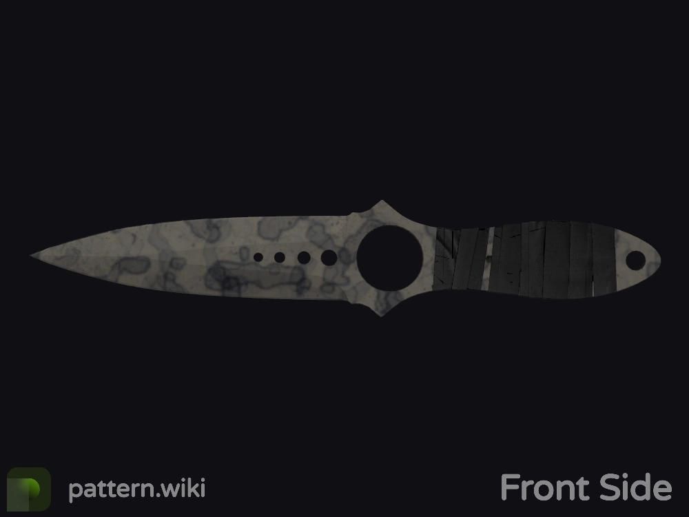 Skeleton Knife Stained seed 792