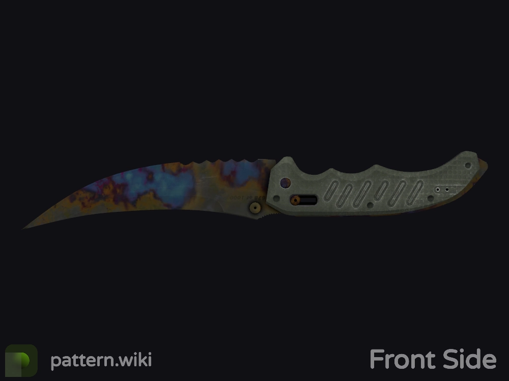 Flip Knife Case Hardened seed 104