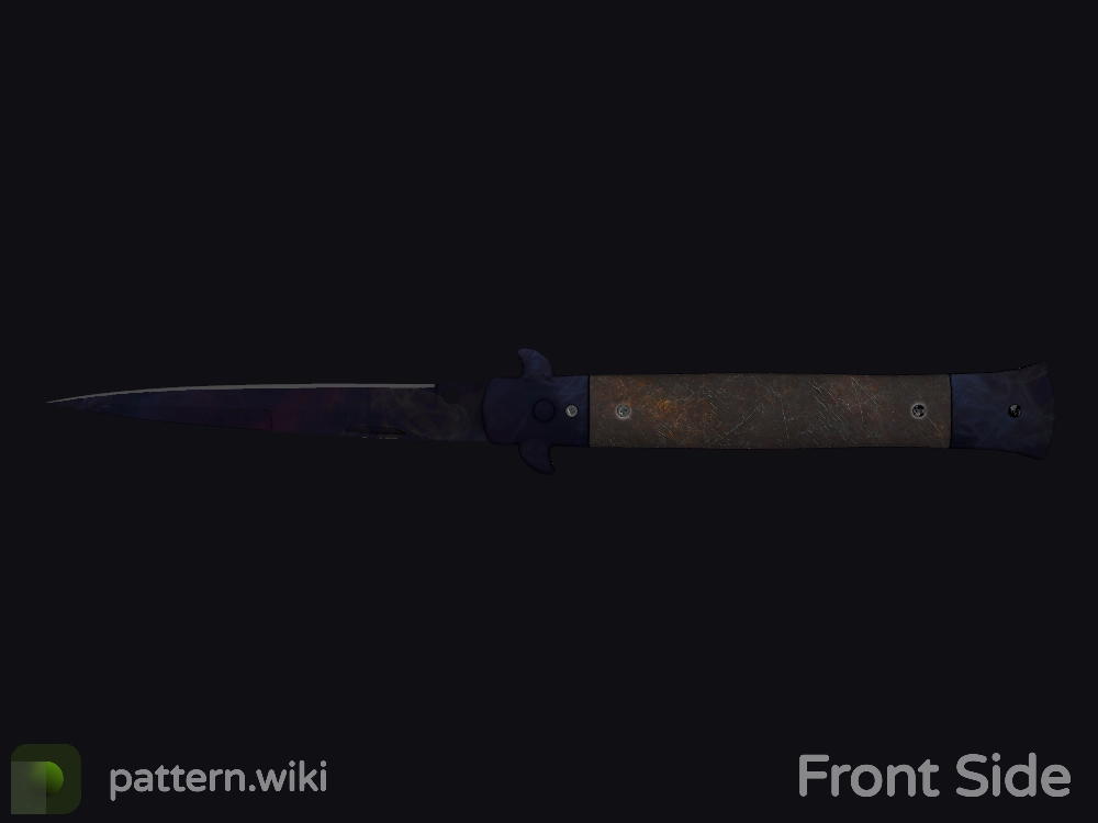 Stiletto Knife Doppler seed 859