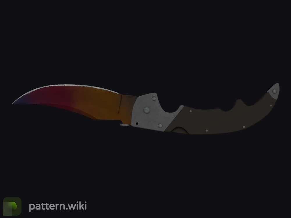 Falchion Knife Fade seed 541