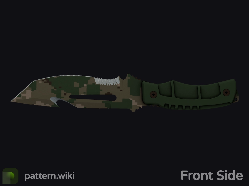 Survival Knife Forest DDPAT seed 496