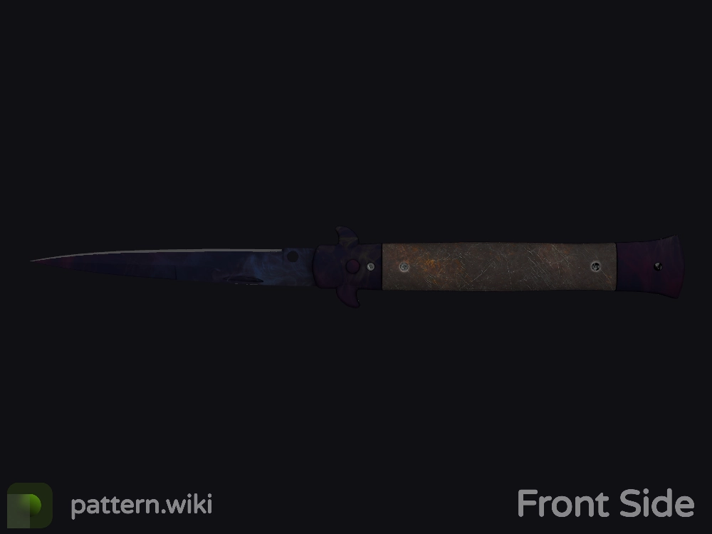 Stiletto Knife Doppler seed 345