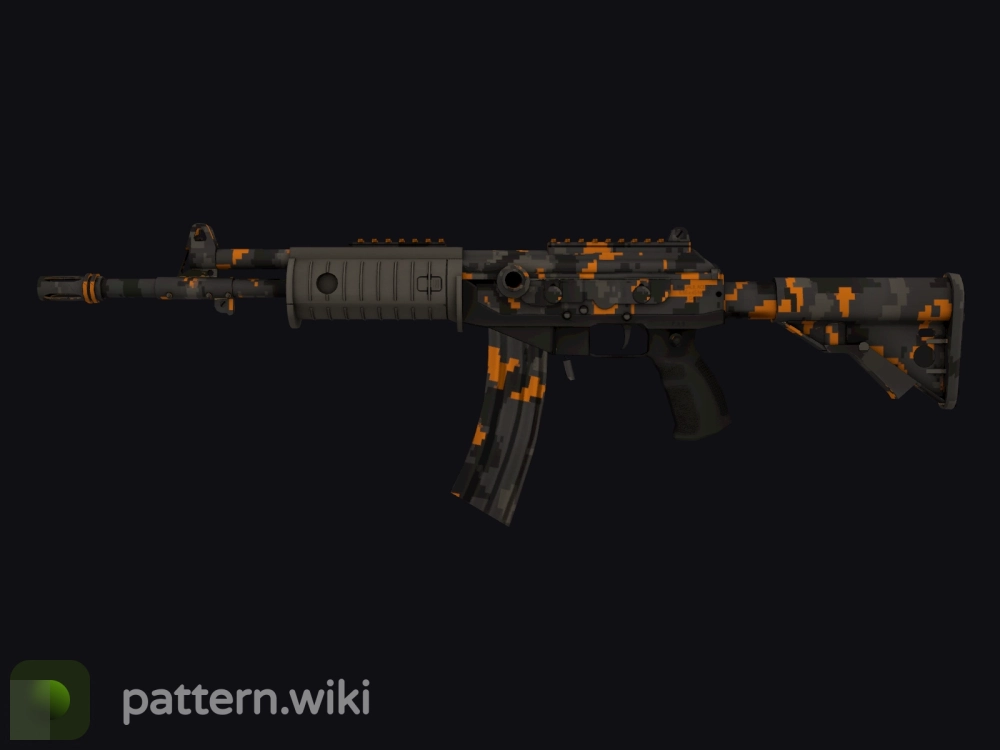 Galil AR Orange DDPAT seed 265