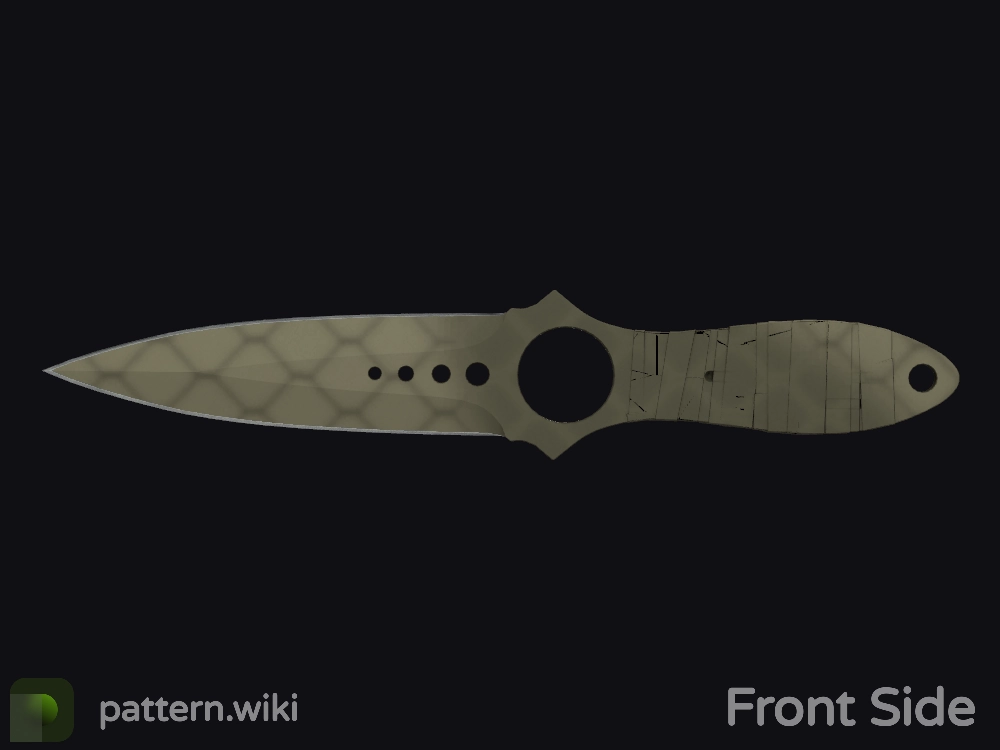 Skeleton Knife Safari Mesh seed 675