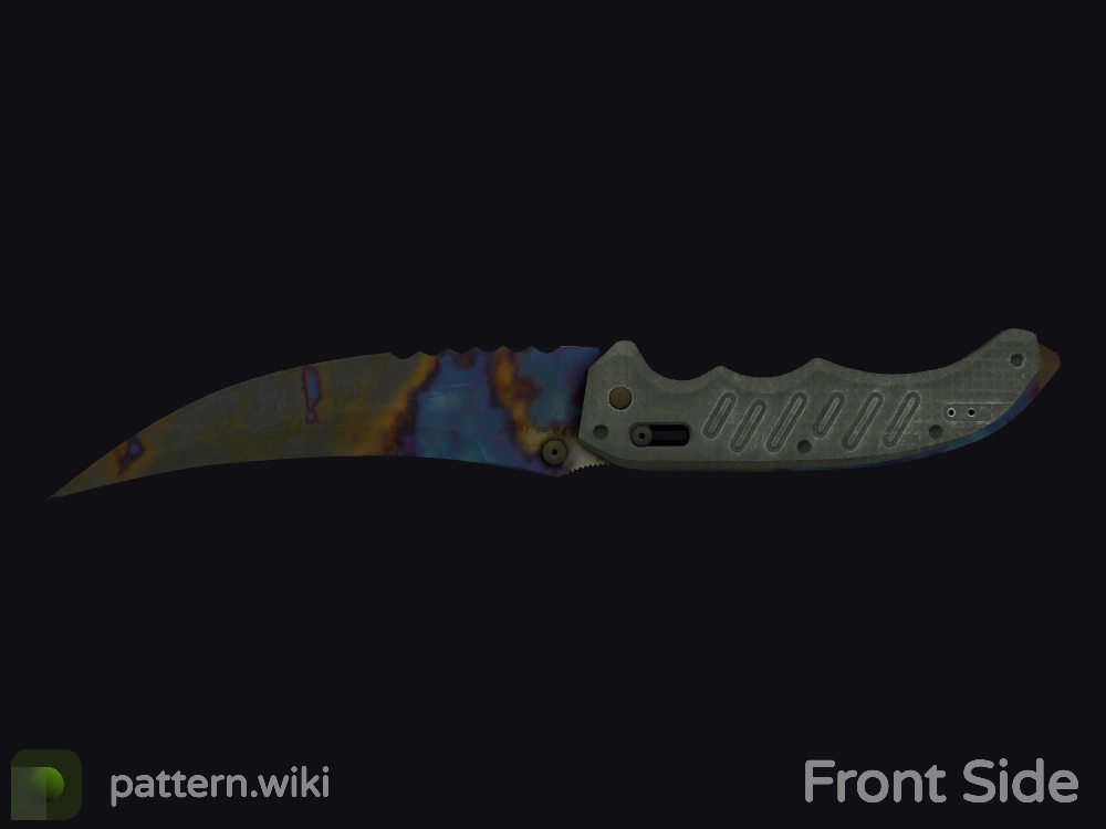 Flip Knife Case Hardened seed 583