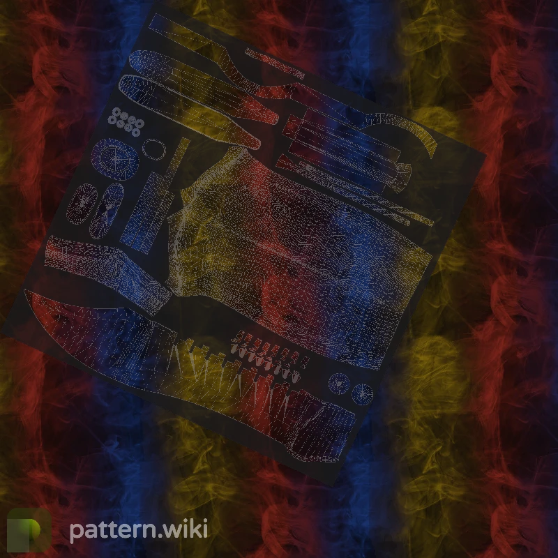 Bowie Knife Marble Fade seed 388 pattern template