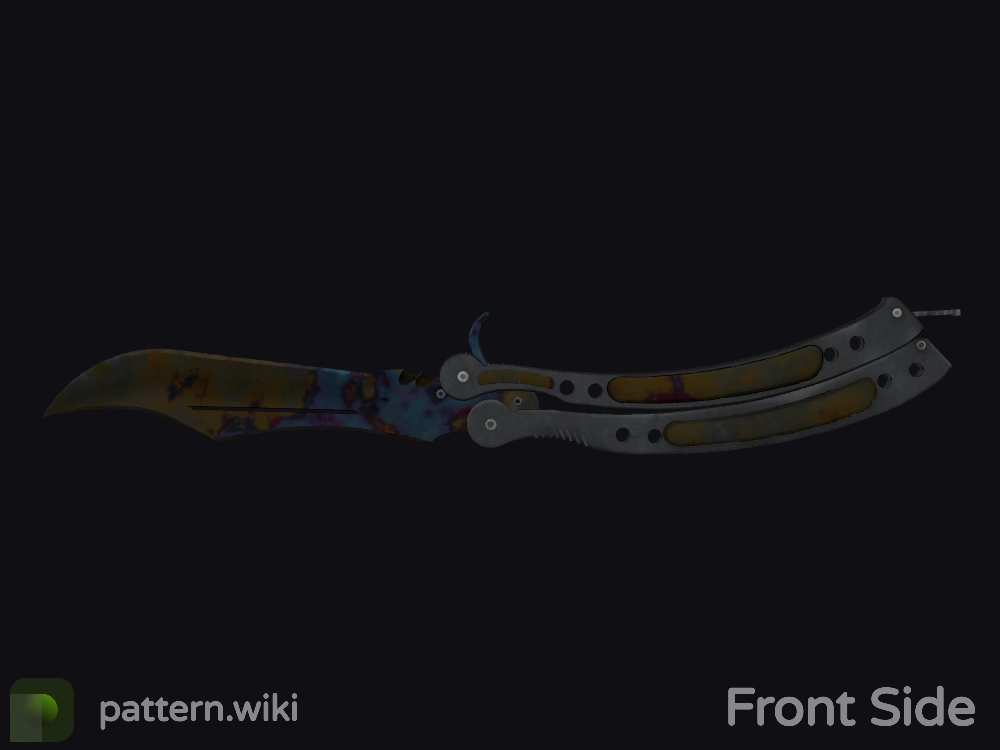 Butterfly Knife Case Hardened seed 52