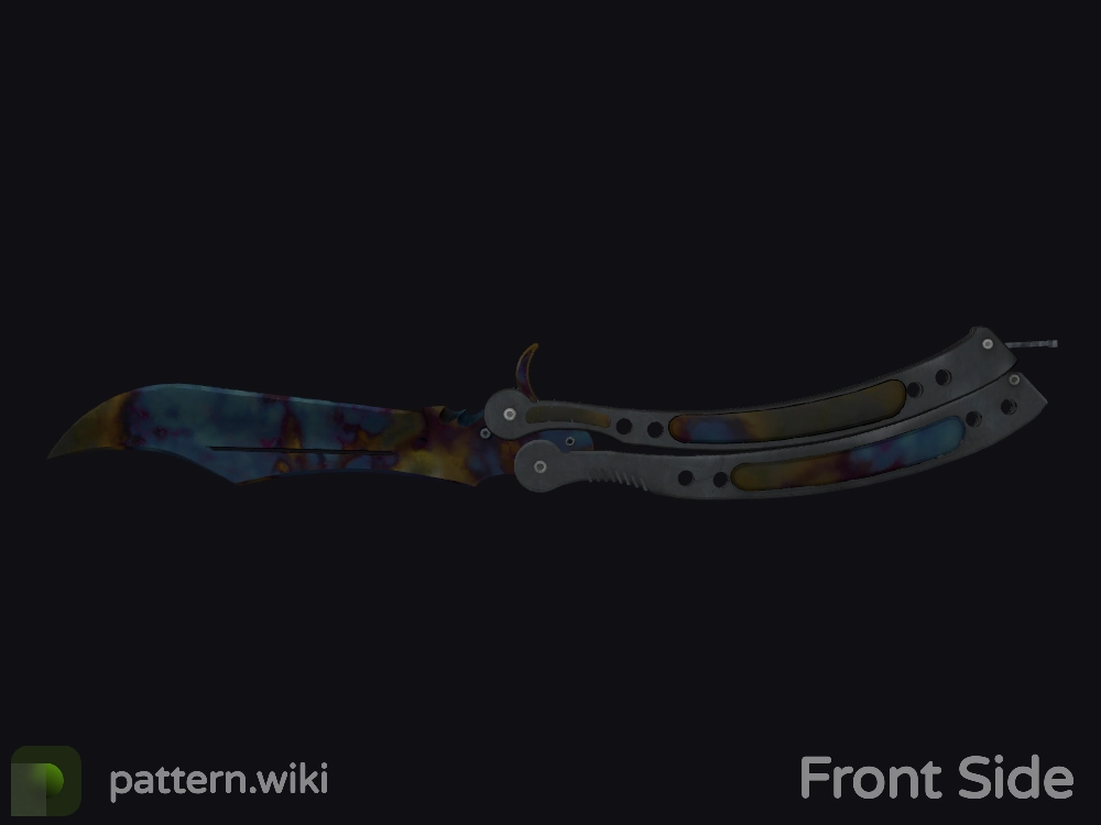 Butterfly Knife Case Hardened seed 655