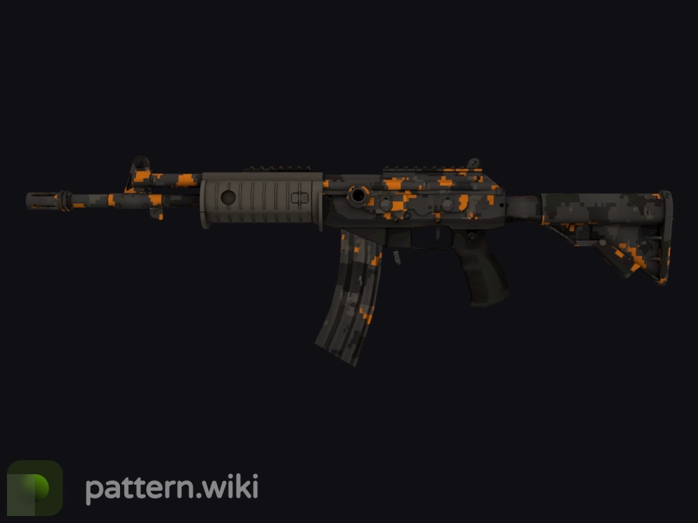 Galil AR Orange DDPAT seed 346