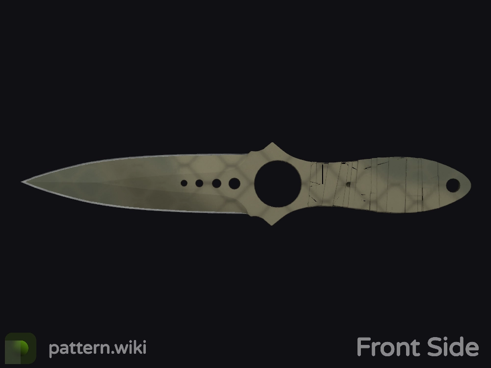 Skeleton Knife Safari Mesh seed 572