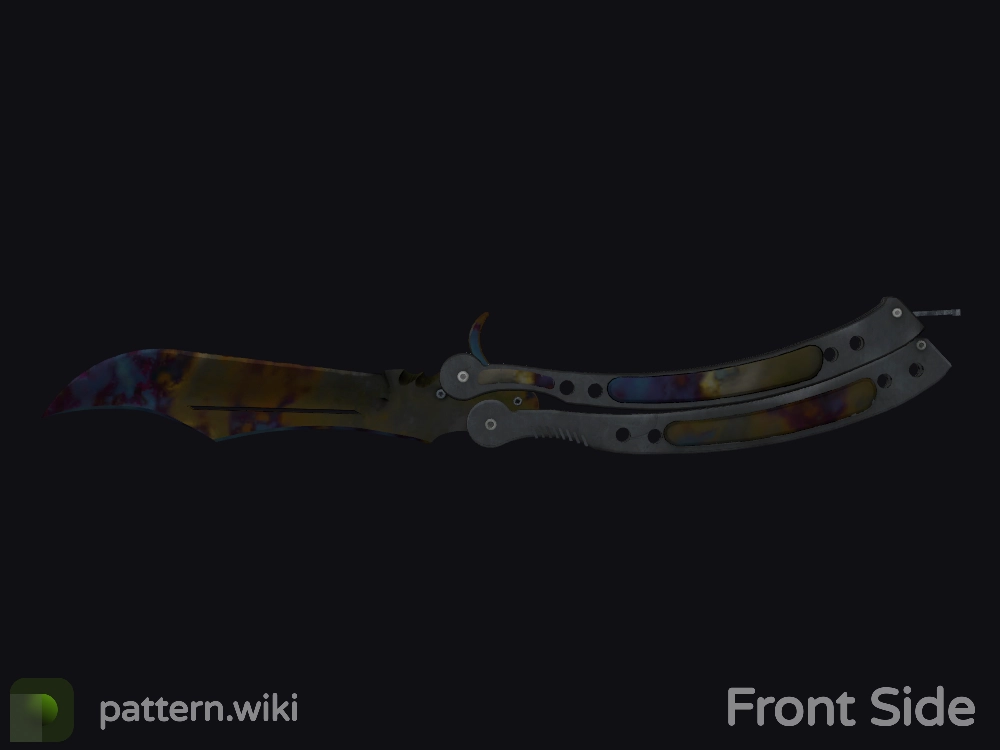 Butterfly Knife Case Hardened seed 122