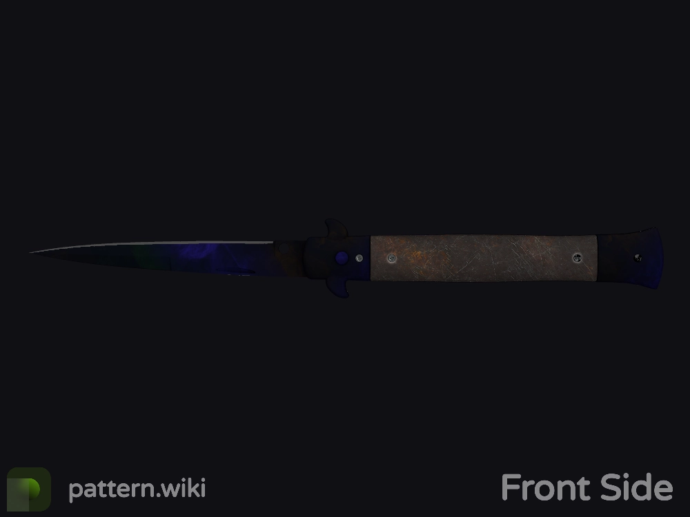 Stiletto Knife Doppler seed 644