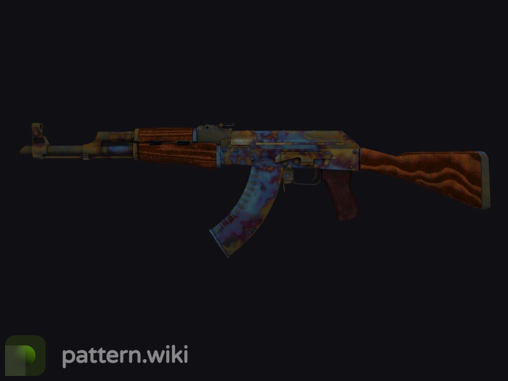 AK-47 Case Hardened seed 196