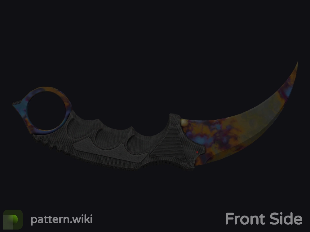 Karambit Case Hardened seed 18