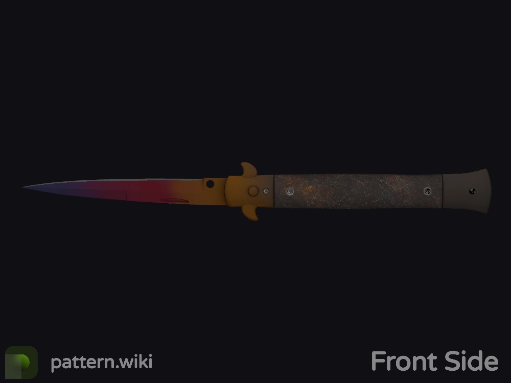 Stiletto Knife Fade seed 786