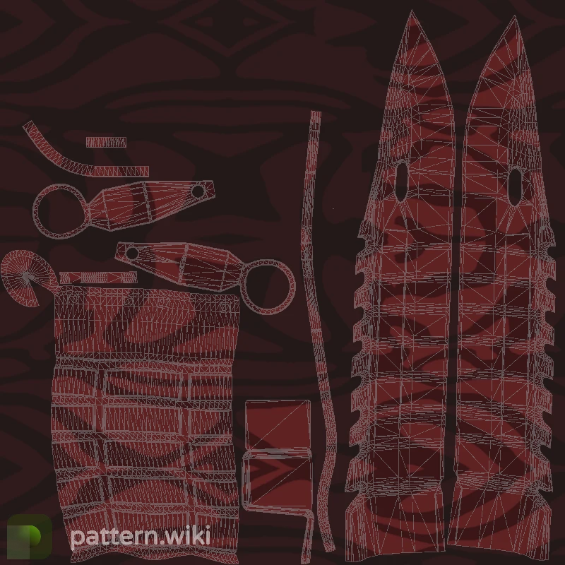 M9 Bayonet Slaughter seed 257 pattern template