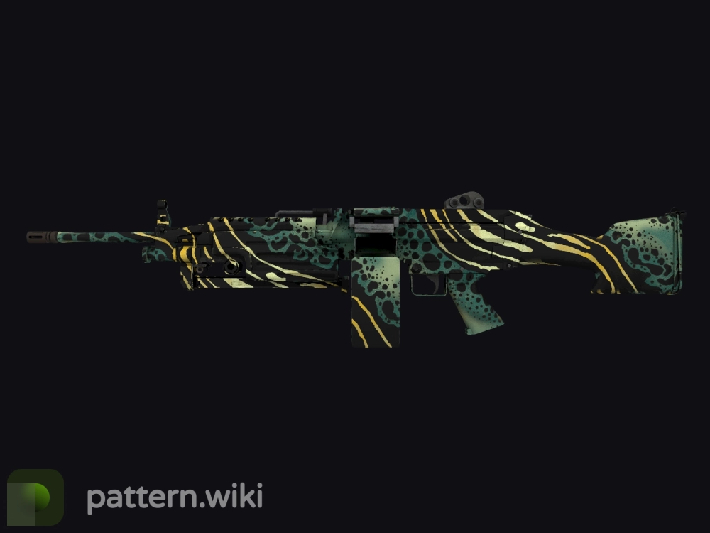 M249 Emerald Poison Dart seed 819