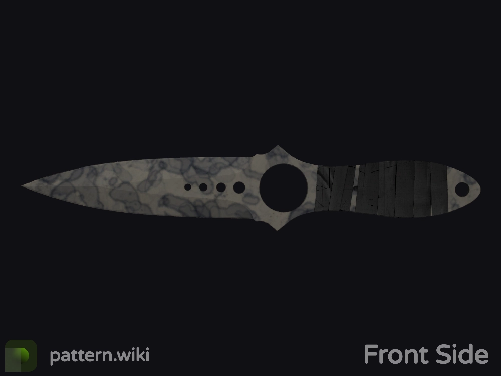 Skeleton Knife Stained seed 778